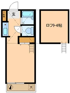 スペンド井荻【2階】の間取り