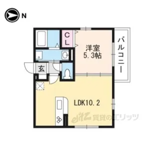 NORTHCRILLON【1階】の間取り
