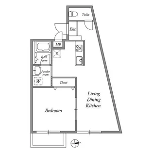 GRAN PASEO方南町【2階】の間取り