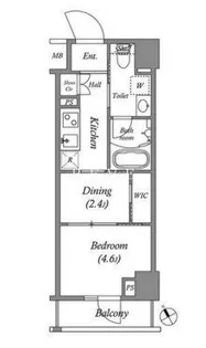 ARKMARK水天宮前I【2階】の間取り