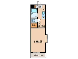 グレイスハウス【2階】の間取り