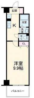 セントラルコート21【7階】の間取り