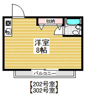 取手バウハウス【2階】の間取り