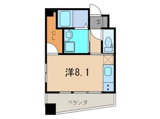 sunbright【6階】の間取り