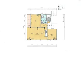 アメニティ河辺 A棟【1階】の間取り
