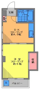 浅野ビル【2階】の間取り