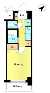 パークウェル池袋【4階】の間取り