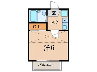 スターハイツ洗足池II【2階】の間取り