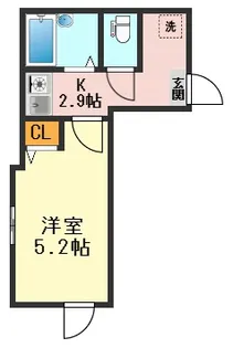 ALBA亀有【1階】の間取り