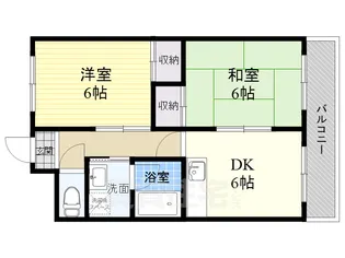 ふれ愛マンションTAKEHARA【1階】の間取り