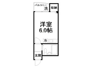 ハイツ・メンデルスゾーン【2階】の間取り