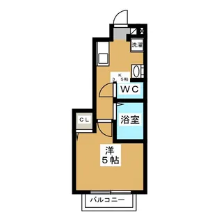 ブランあかね台【1階】の間取り