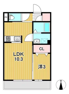 ミライナ【2階】の間取り