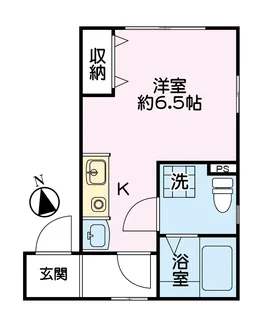 フォルテナ弘明寺【2階】の間取り