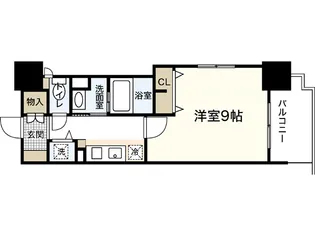 KHS.FIRST【7階】の間取り