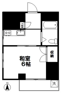 メゾンシンプソン【3階】の間取り