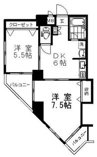 サンブライアンス ハイツ【4階】の間取り