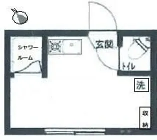 アーバンプレイス早稲田コアA【1階】の間取り