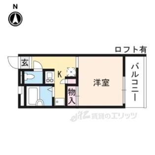 レオパレスハートピア15【2階】の間取り