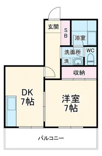 こがねビル【5階】の間取り