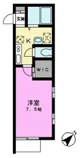 メゾンMJ【2階】の間取り