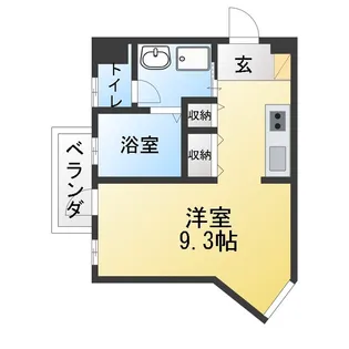 スクエア栄【8階】の間取り
