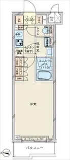 ルーブル川崎鷺沼【3階】の間取り