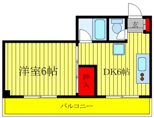 照沼ビル【3階】の間取り