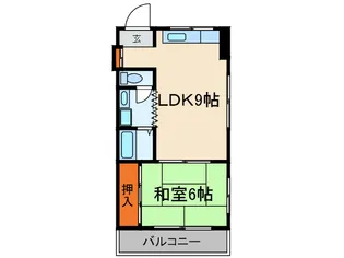 サンプリンスヒル【2階】の間取り