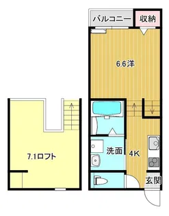アストランチア【1階】の間取り