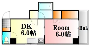 ウエダビル【3階】の間取り