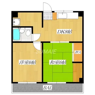 古澤マンション【3階】の間取り