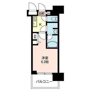 グランド・ガーラ川崎西口【13階】の間取り