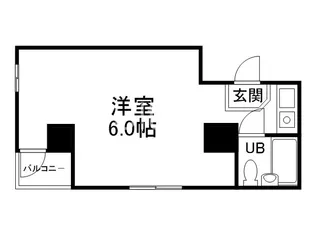 カーサデ河原町【3階】の間取り