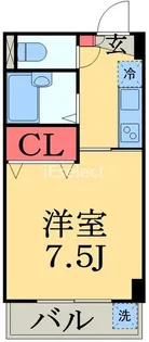 第13花園ビル【4階】の間取り