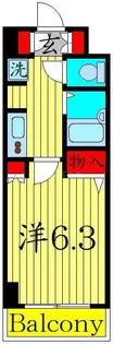 ドミール目白【4階】の間取り