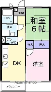 エルディムI【2階】の間取り