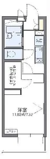 レオパレスシエル【4階】の間取り