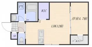 Iris吉見園【2階】の間取り