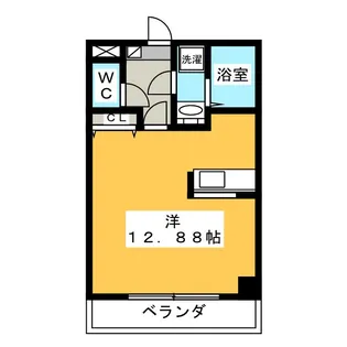 ALMHAUS【2階】の間取り