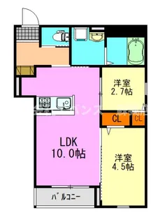 robot home 亥鼻II【3階】の間取り