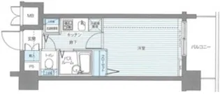 トーシンフェニックス芝アストラーレ【9階】の間取り