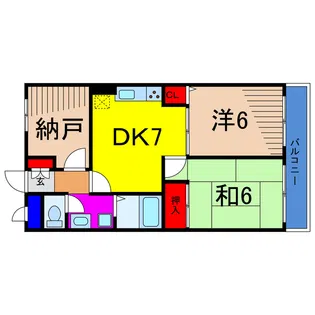 DeLCCS ayaseIV【5階】の間取り