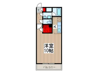 メリッサの間取り