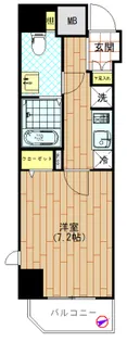 アリーチェ練馬北町【3階】の間取り