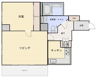 大塚台ハウスアネックス【2階】の間取り