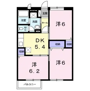 ヴューステージ【1階】の間取り