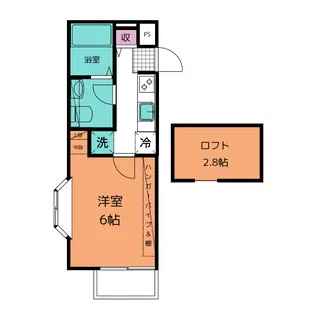 Leman Sonoyama【2階】の間取り