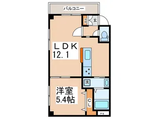 光雲閣【1階】の間取り