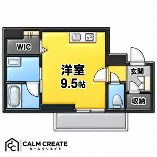 シャーメゾン マーレ【1階】の間取り